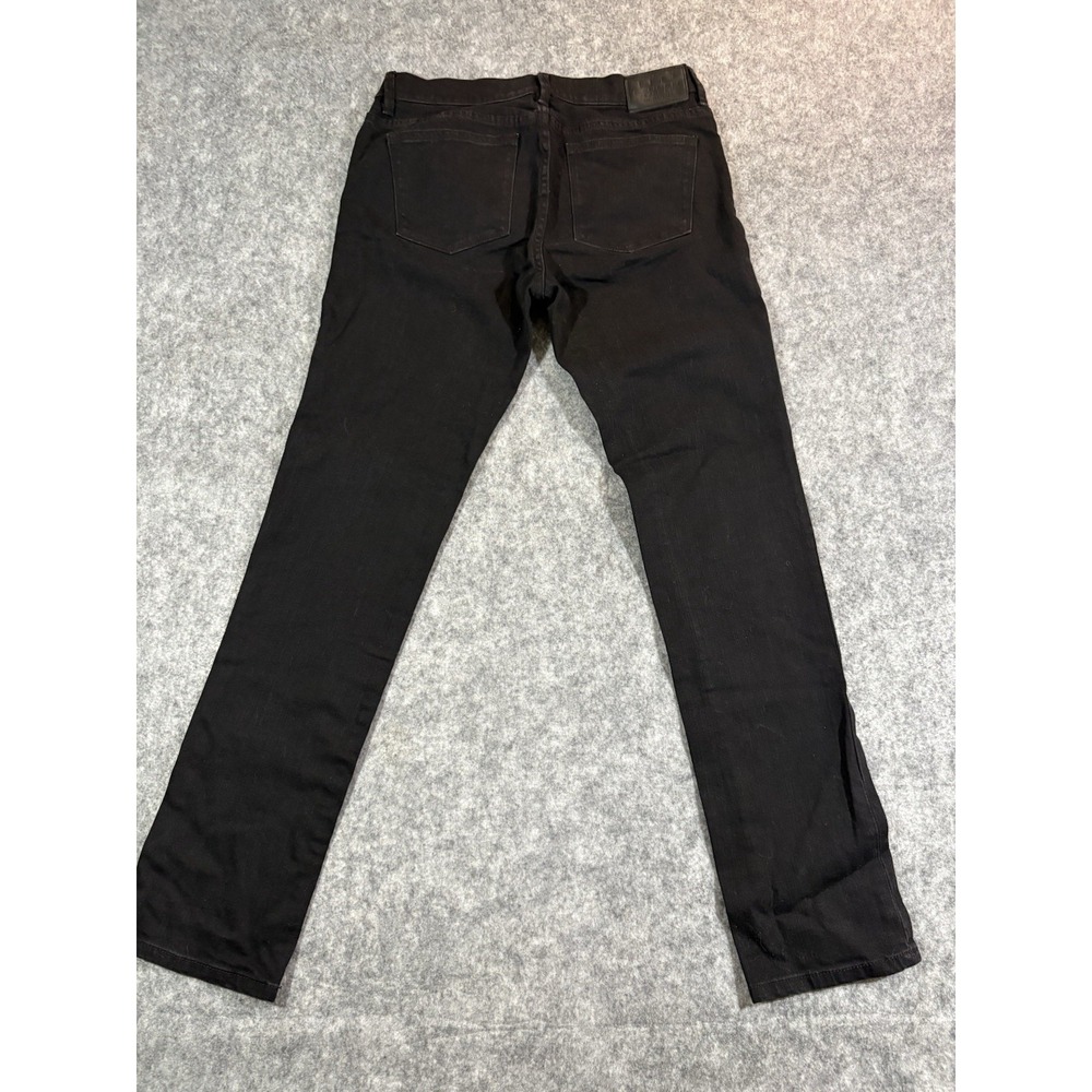 Lauren Jeans Co Ralph Lauren Womens Black Jeans Size 8 Straight Leg 31x30.5 - Picture 6 of 8